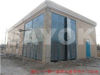 中煤三建变压器室刚大门现场