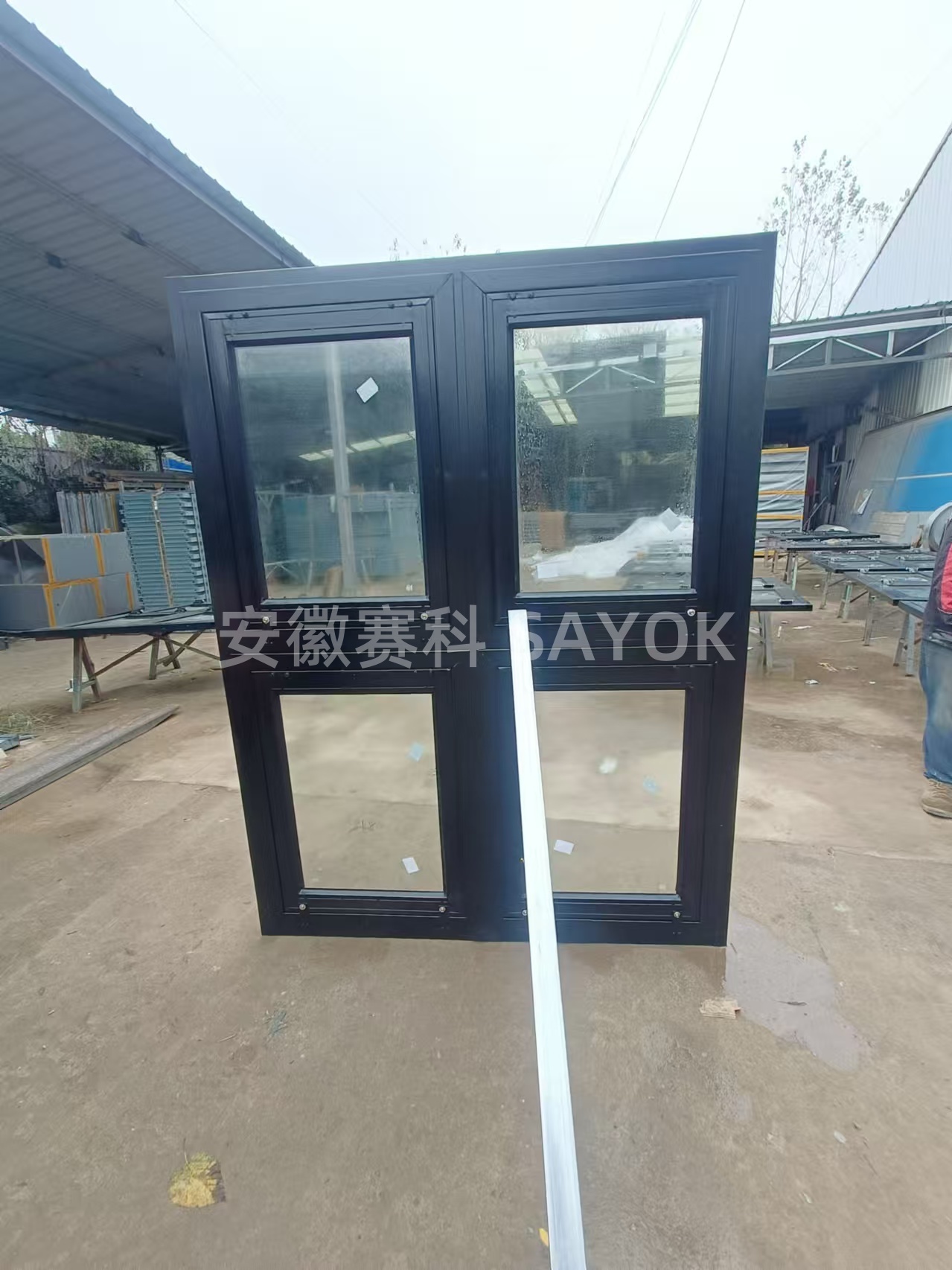 SAYOK赛科 钢质泄爆窗出货前展示